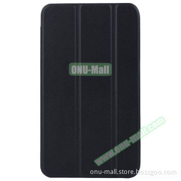 Karst Texture Three Folio Flip Cover Case for Asus Fonepad 8 FE380CG with Stand